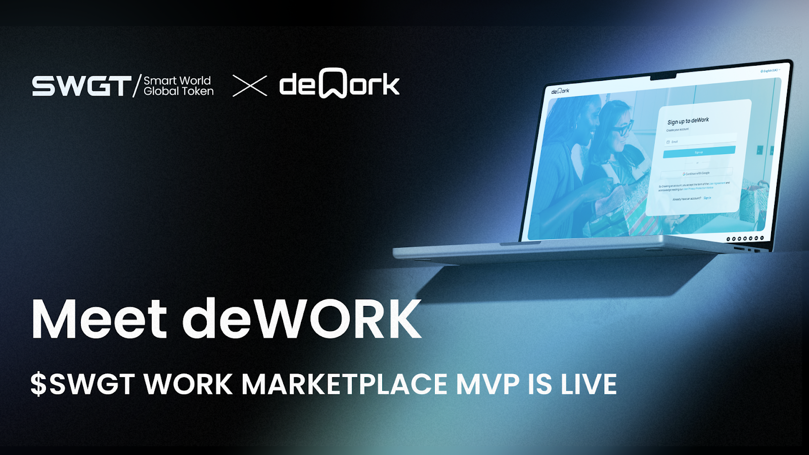 SWGT Launches deWork