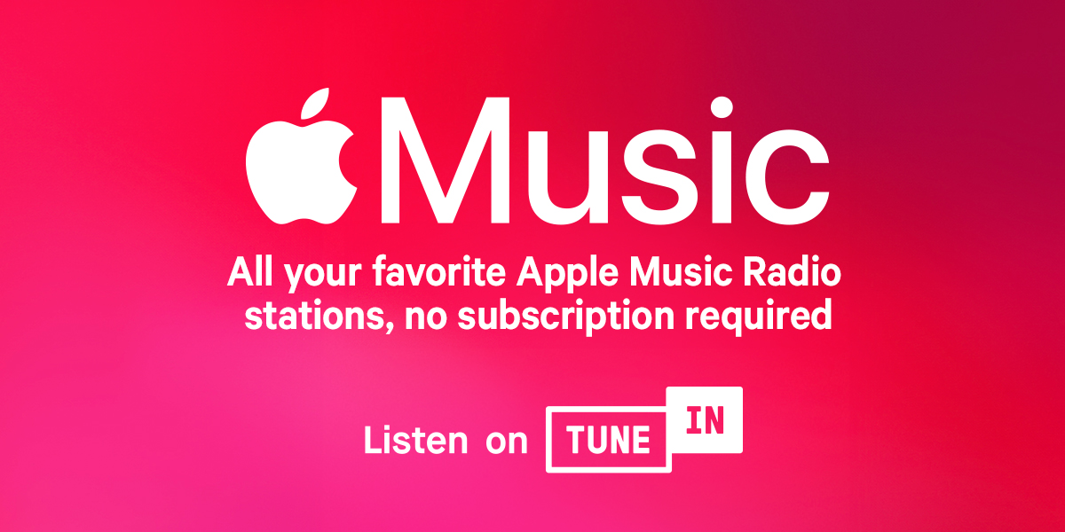 Apple Music Taps TuneIn
