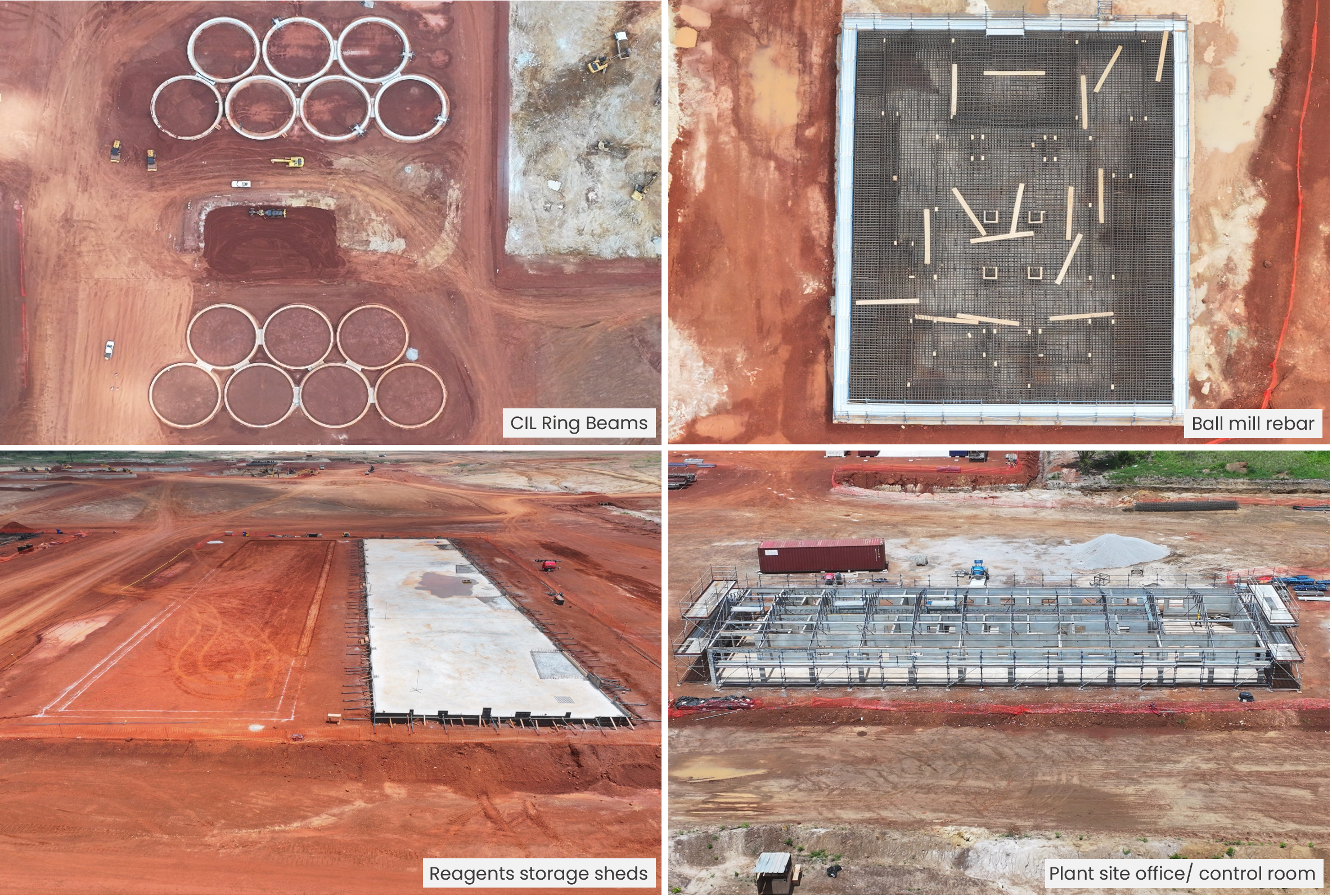 Figure 2 - Process plant overview and key infrastructure