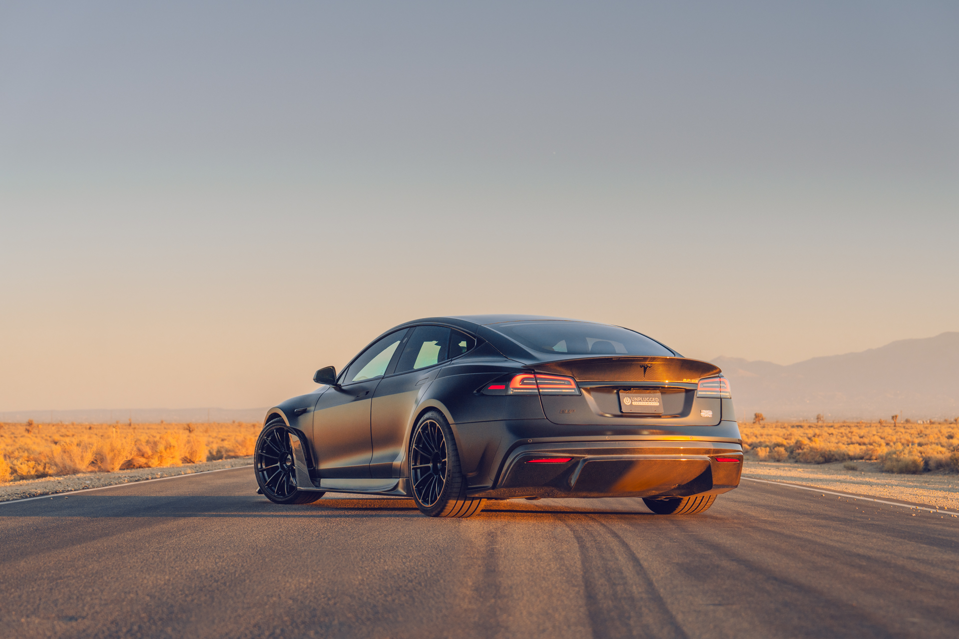 Competition Carbon's Widebody Tesla Model S Plaid Throws Out The Rule Book