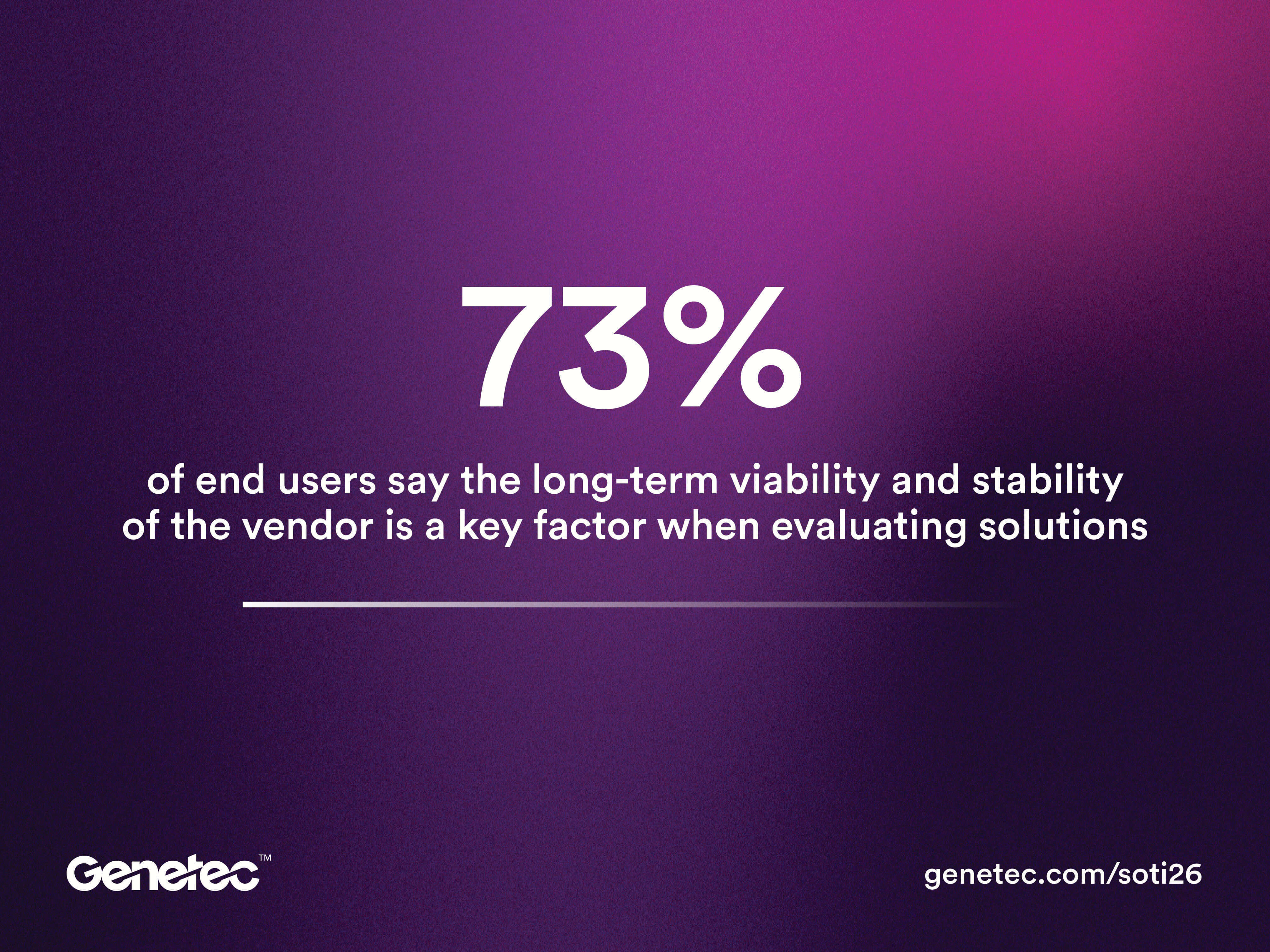 Genetec Image English_SOTI-Report-2026_vendor-stability_4032x3024