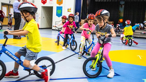 All Kids Bike Kindergarten PE Program