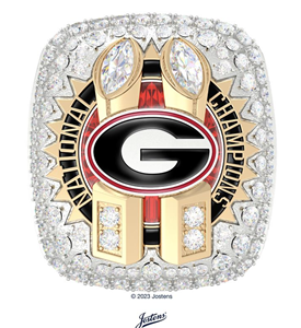 Georgia Football 4th Championship ring