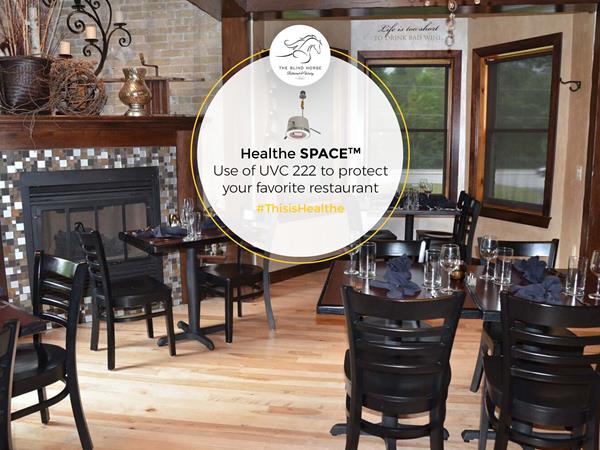 The Blind Horse Becomes the First Restaurant in the United States to Install Healthe's Far-UVC Light Technology for Real-Time Virus Mitigation and Indoor Sanitization