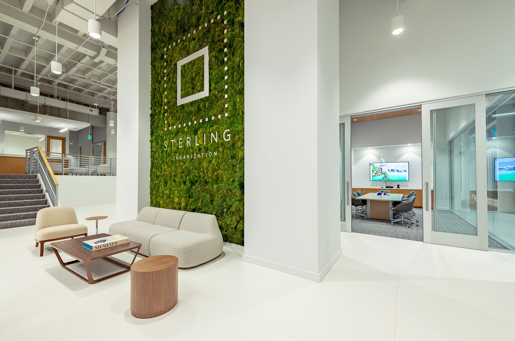 Sterling Organization headquarters lobby in West Palm Beach, Fl