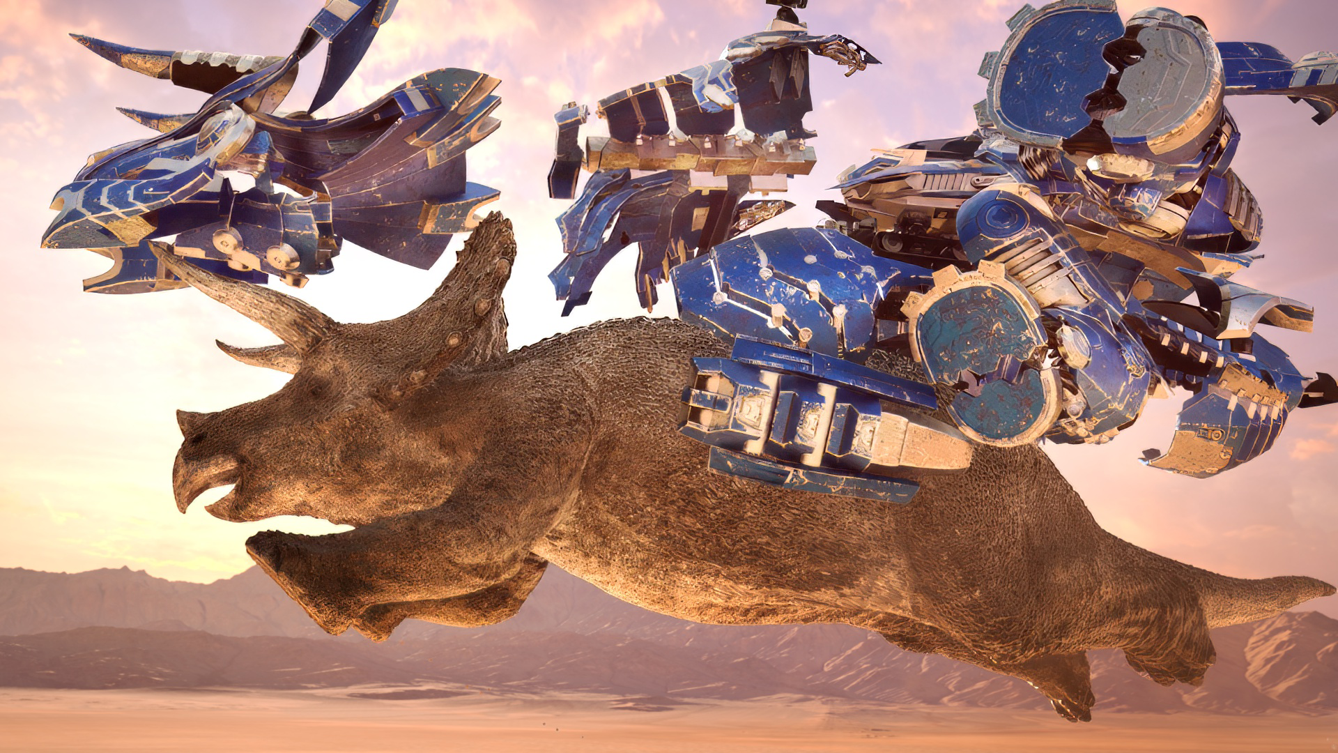 Armorsaurs Series Still - Dinosaur gets armored up for battle