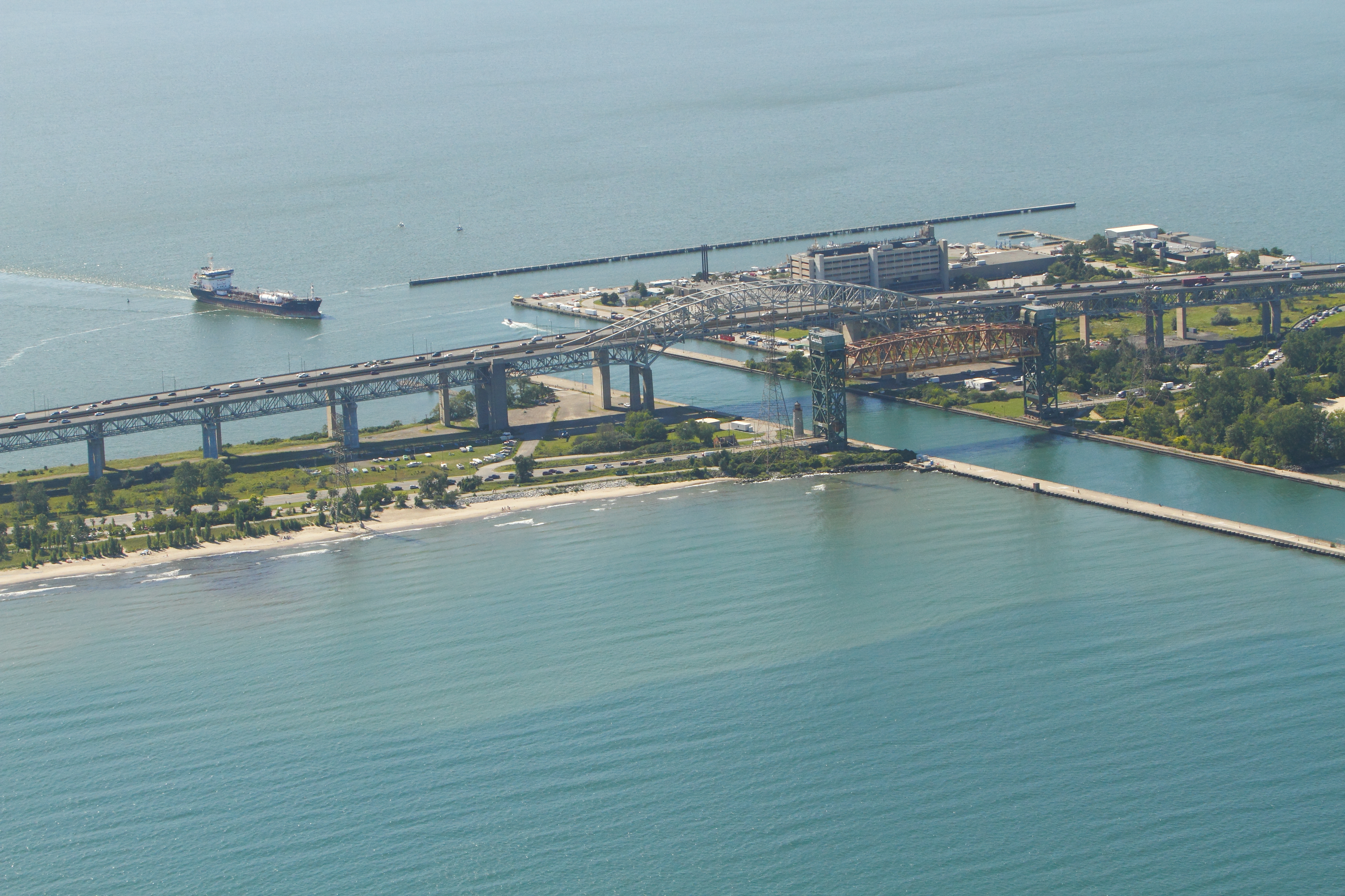 Aerial of Hamilton Harbour