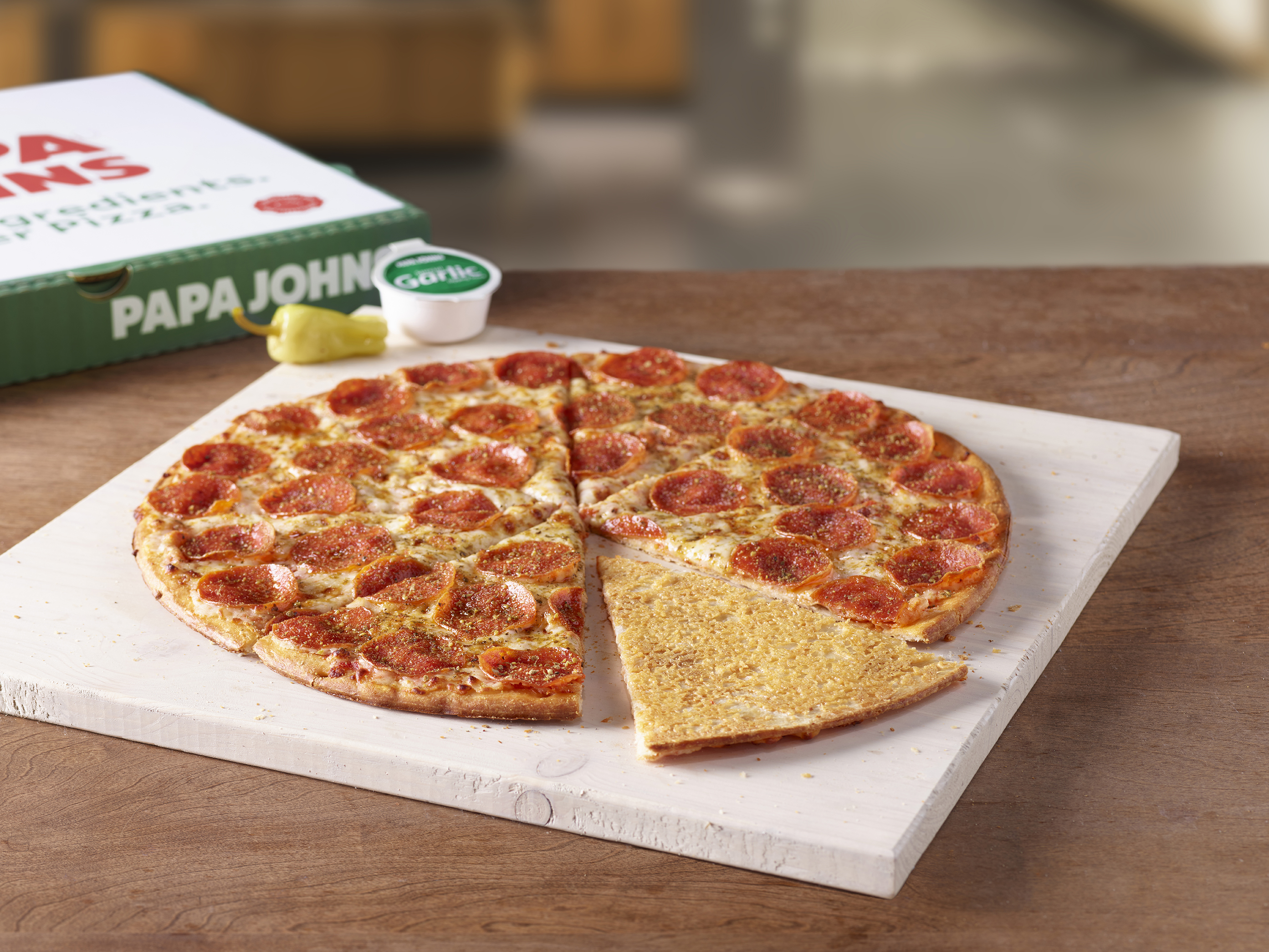Papa John's Pizza - Big ones off the bat, big one for your appetite. This  Asia Cup Knock Your Cravings out with our Cric Fest, get a 13 Large Pizza  in just
