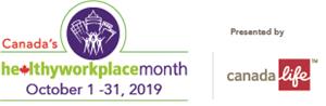 Logo for Canada's Healthy Workplace Month 2019