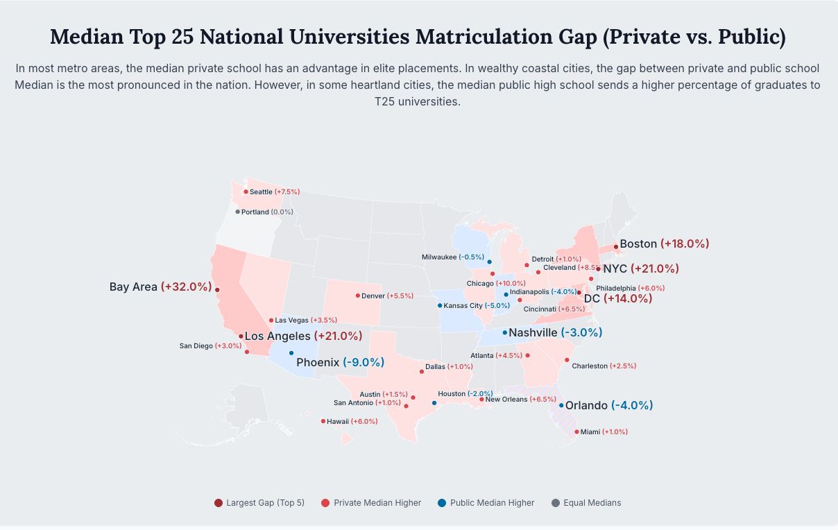 Wealthiest Metros, Largest Gaps