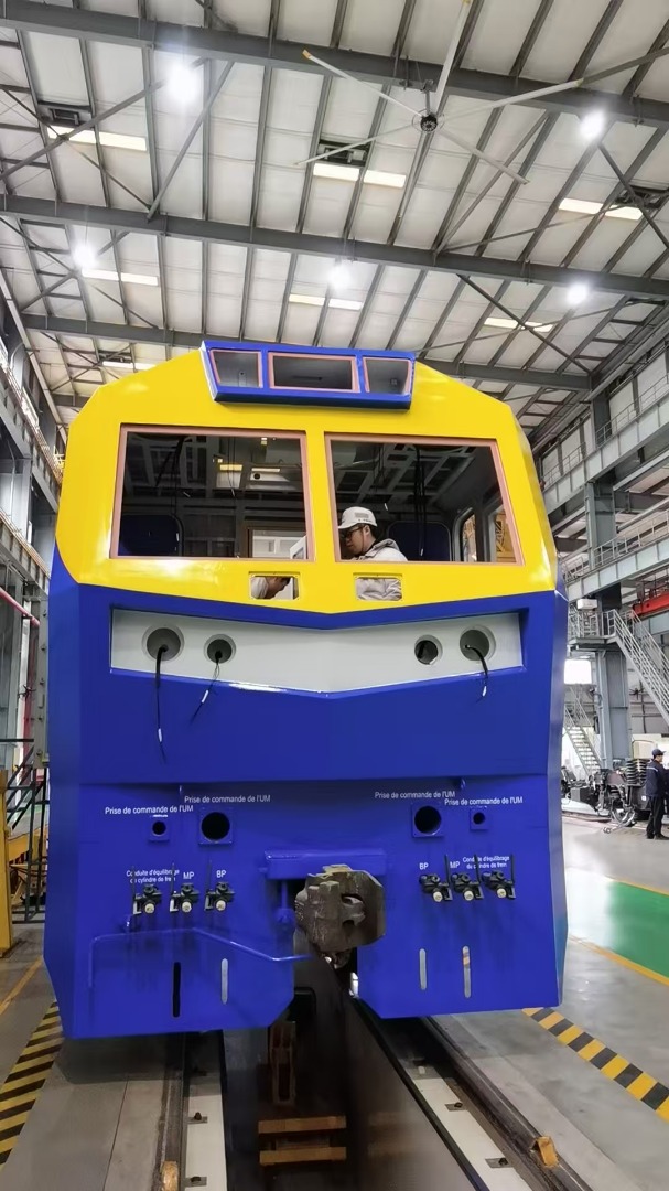 Image 8: Camalco factory visit and locomotive fabrication at CRRC Ziyang Co., Ltd.