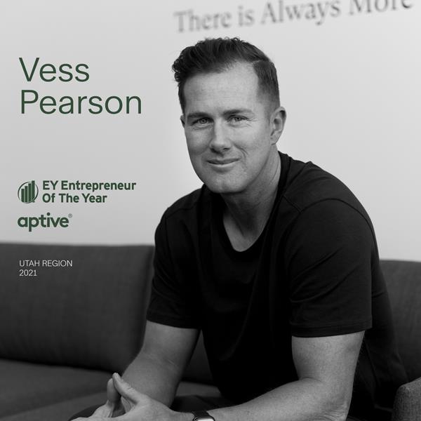 Vess Pearson named Entrepreneur Of The Year® 2021 Award winner