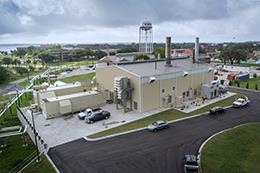 CTC has supported the energy requirements of several military branches. Photo of the heat and power plant at USMC Recruit Depot Parris Island courtesy of Ameresco.