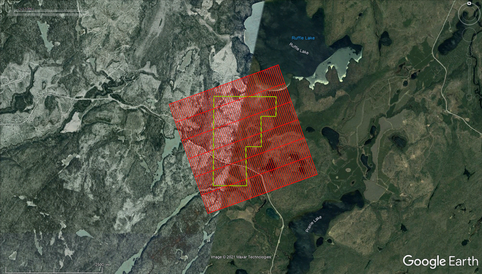 Geophysical Survey Plan (Prospectair Geosurveys Inc.): Geophysical Survey Plan (Prospectair Geosurveys Inc.)