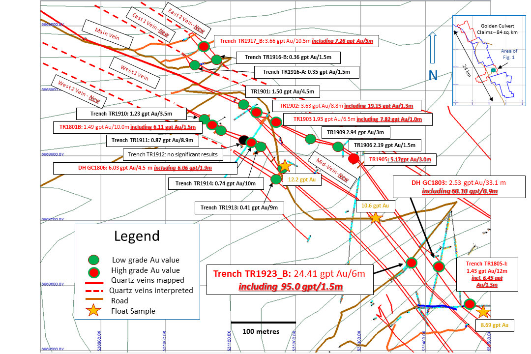 Stratabound 10-23-2019 Press Release Figure 2 - 2019 Exploration Results