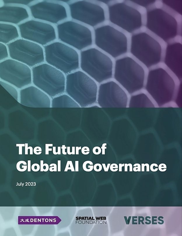 Figure 1: landmark AI industry report"The Future of Global AI Governance” 