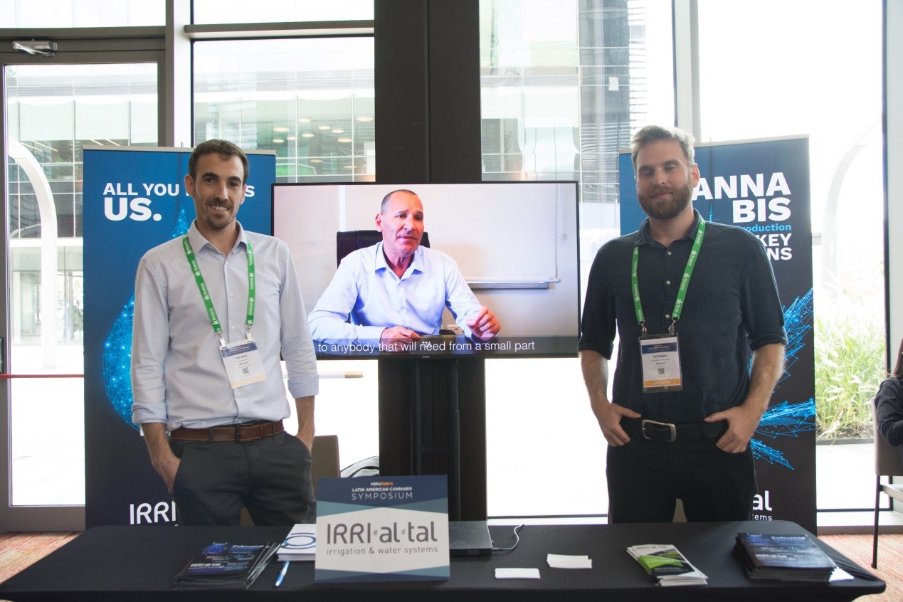 WWT's booth at MJBiz