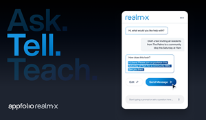Customers can tell Realm-X to handle common tasks, such as “Draft a text message asking for a status update on these work orders.”