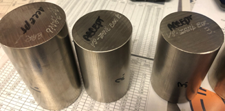 Lightbridge Fuel cladding alloy blanks.