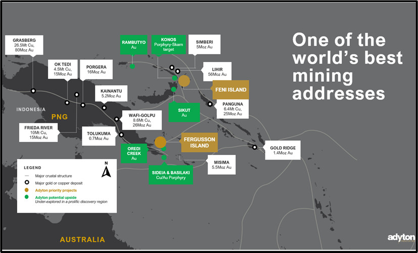 Adyton Resources Corporation Projects