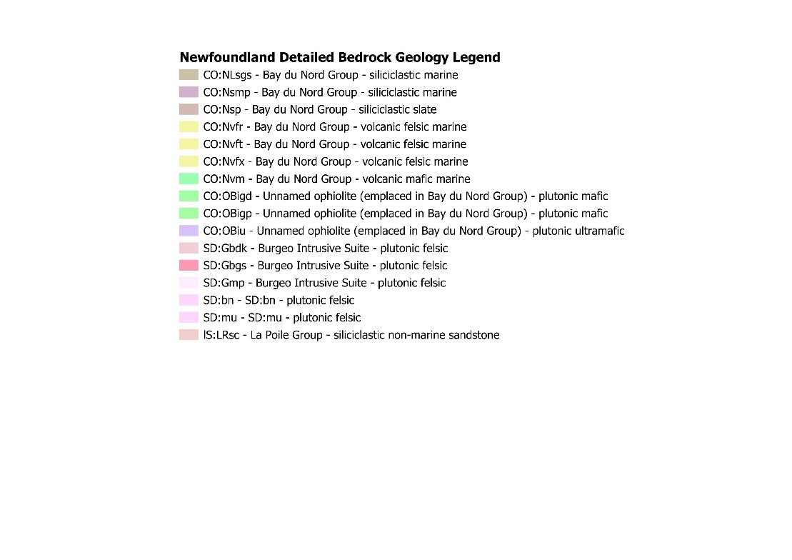 Figure 1: Location Map for the Newfoundland Uranium Project, Northern Saskatchewan6, 7, 8, 9