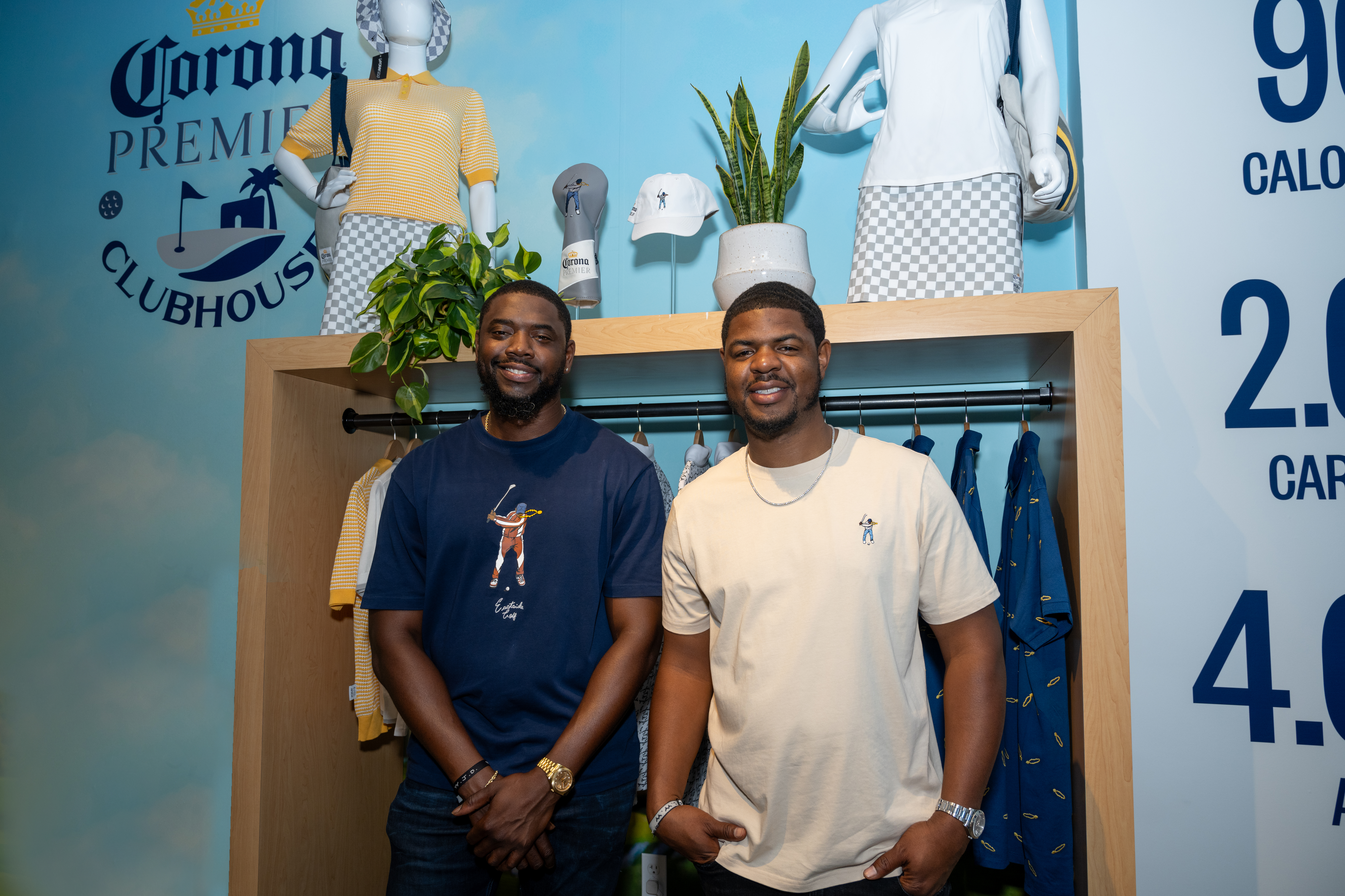 Eastside Golf Founders Olajuwon Ajanaku and Earl A. Cooper (L to R)
