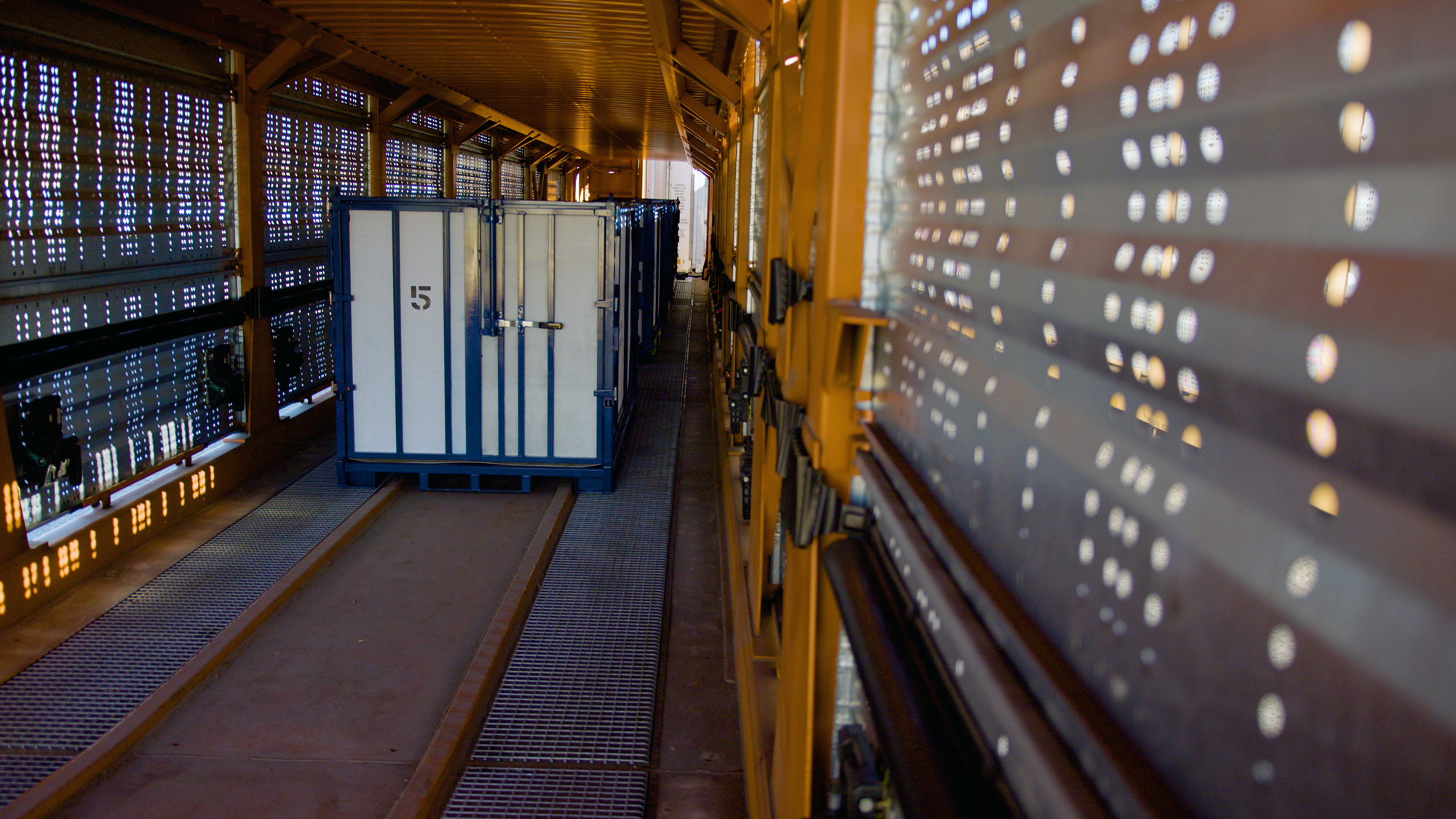 Fully loaded Pro-Tech containers 