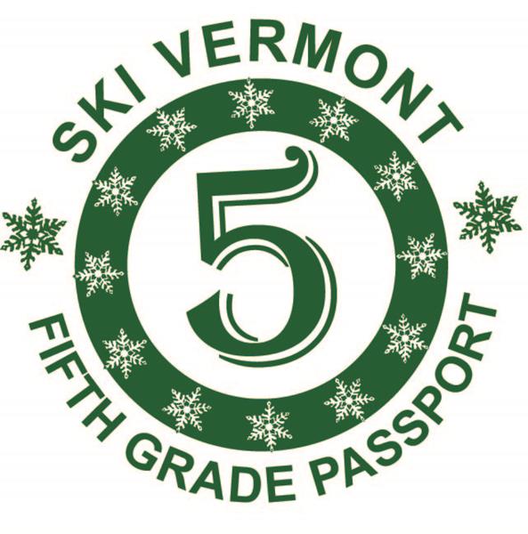 Ski Vermont Fifth Grade Passport Logo