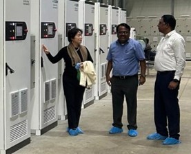 Chairman Boos meets with Indian Customers
