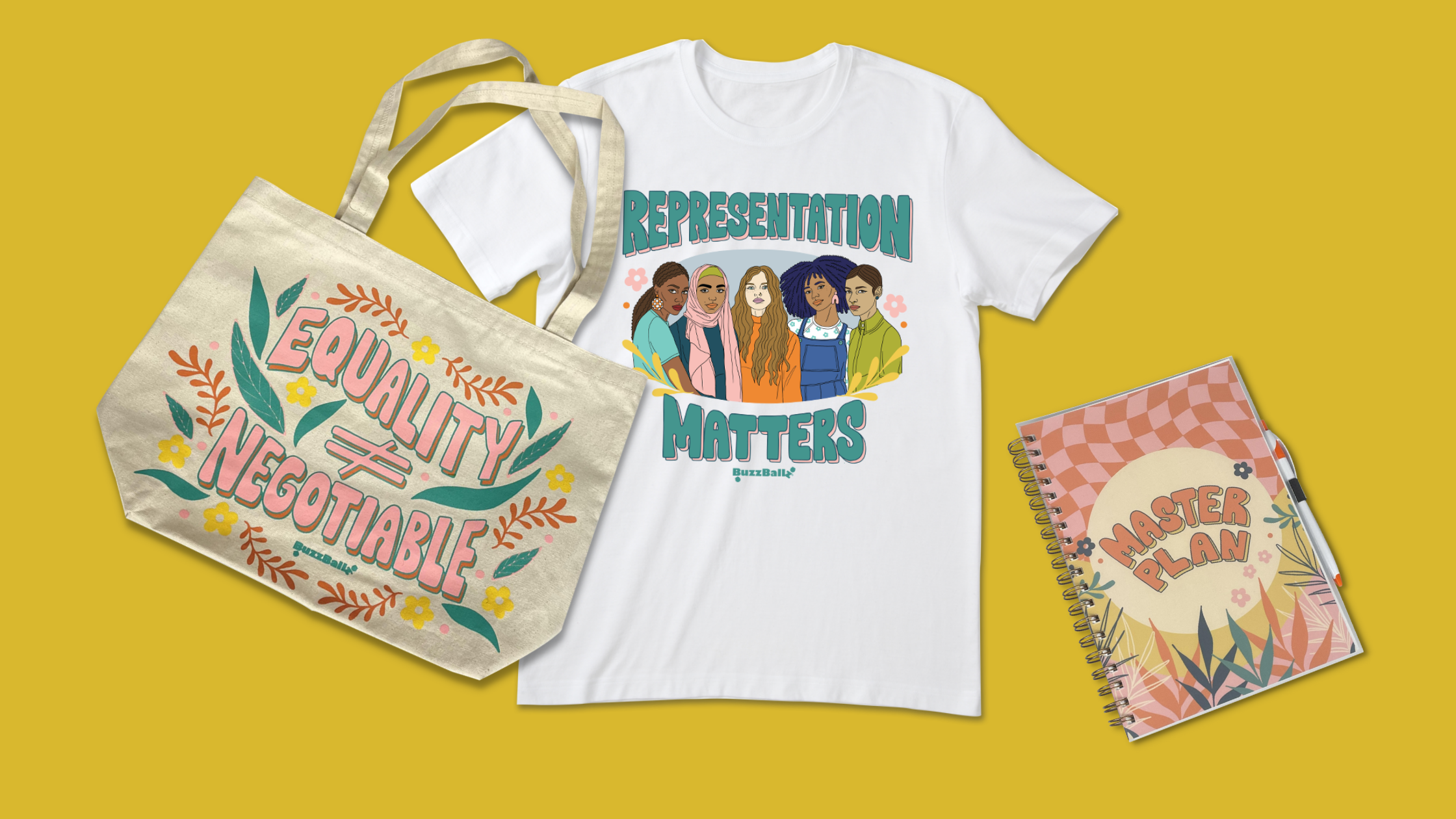 BuzzBallz creates Women's History Month Merch