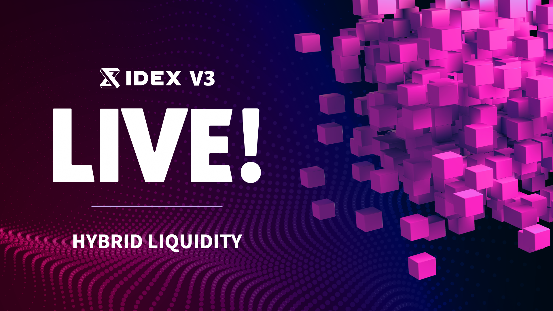 IDEX v3 is live on Polygon