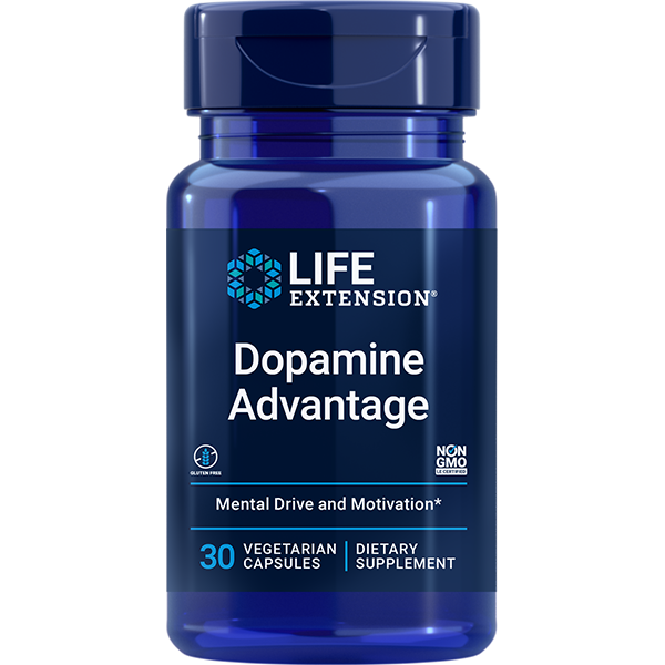 Life Extension's new product Dopamine Advantage contains phellodendron bark extract and Adenosylcobalamin B12 formula, which helps your brain maintain normal dopamine levels. Available at LifeExtension.com