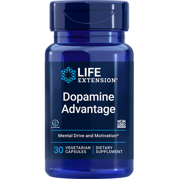 Life Extension's new product Dopamine Advantage contains phellodendron bark extract and Adenosylcobalamin B12 formula, which helps your brain maintain normal dopamine levels. Available at LifeExtension.com