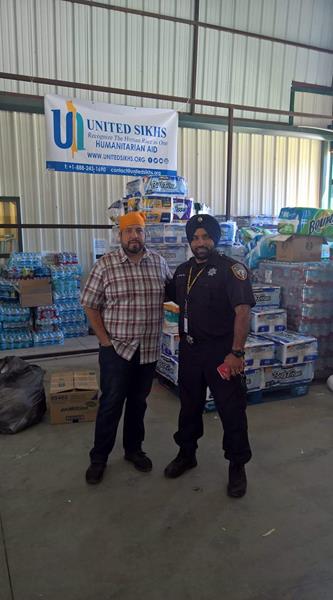 Deputy Sandeep Singh Dhaliwal helped provide disaster relief to thousands of hurricane survivors across the United States as a director for UNITED SIKHS
