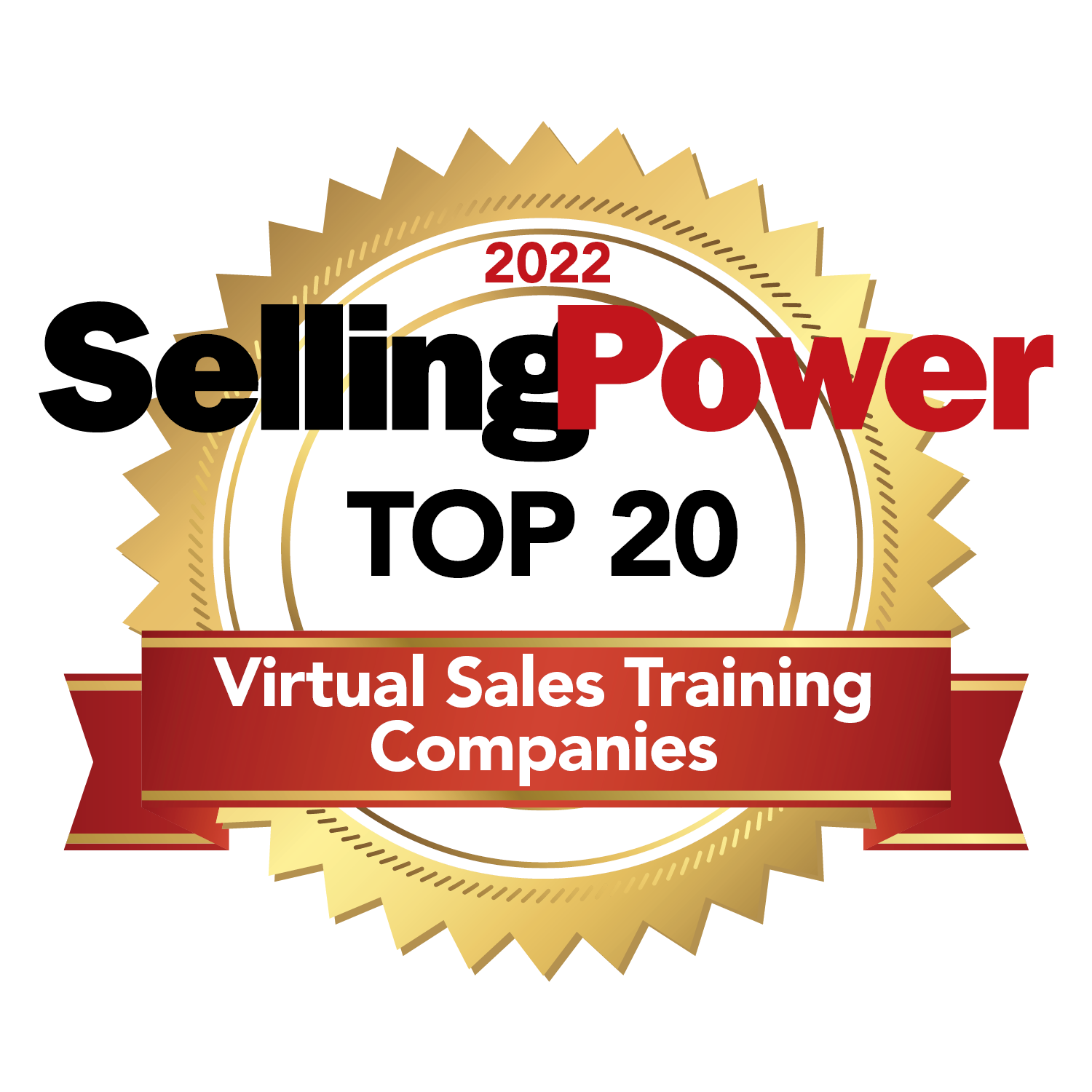 2022 Top 20 Virtual Sales Training logo