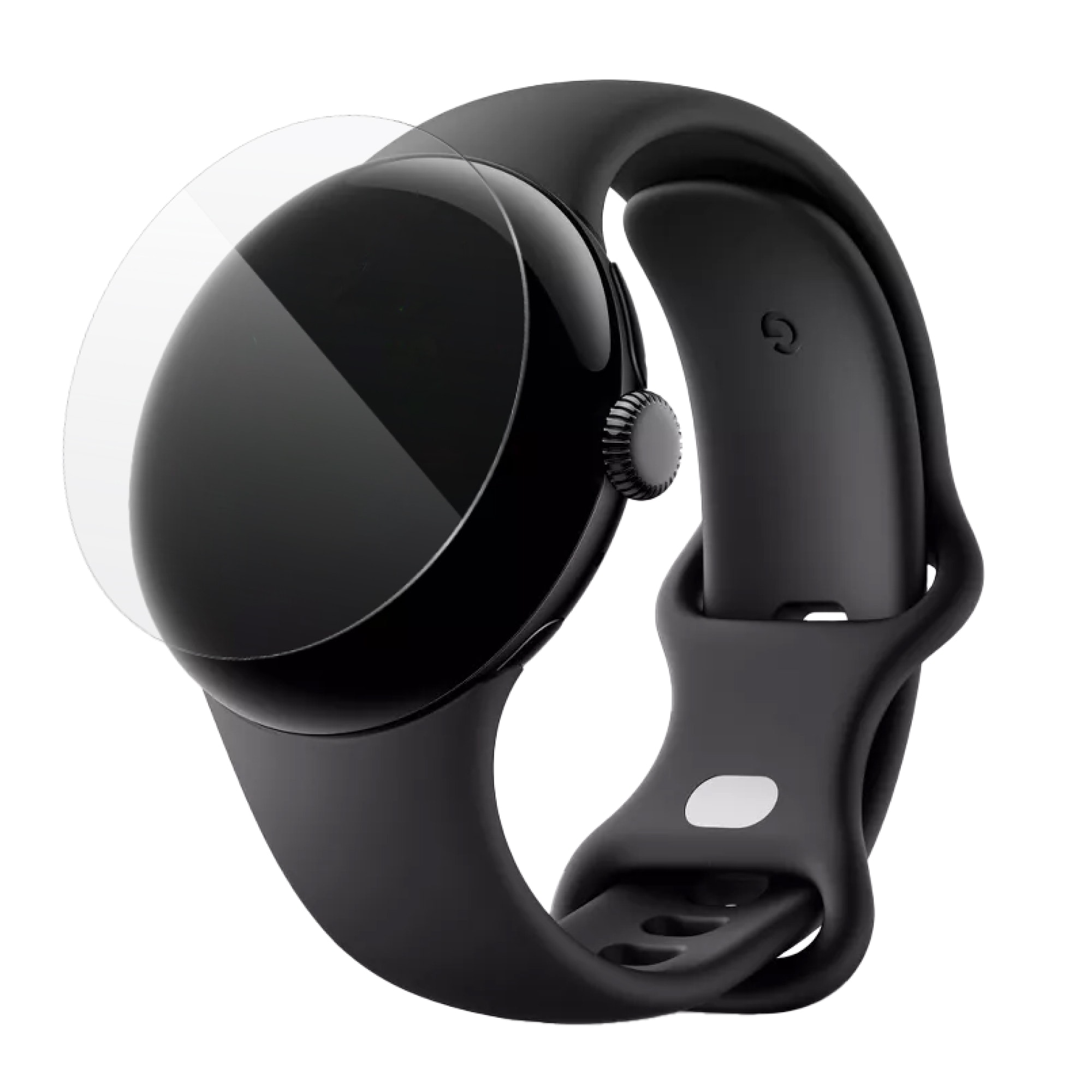 ZAGG Ultra Eco for Google Pixel Watch is made with up to 99% plant-based materials, one of ZAGG's most environmentally conscious screen protectors.
