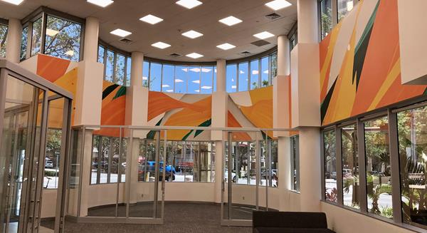 First Citrus Bank Downtown St. Pete Lobby Mural