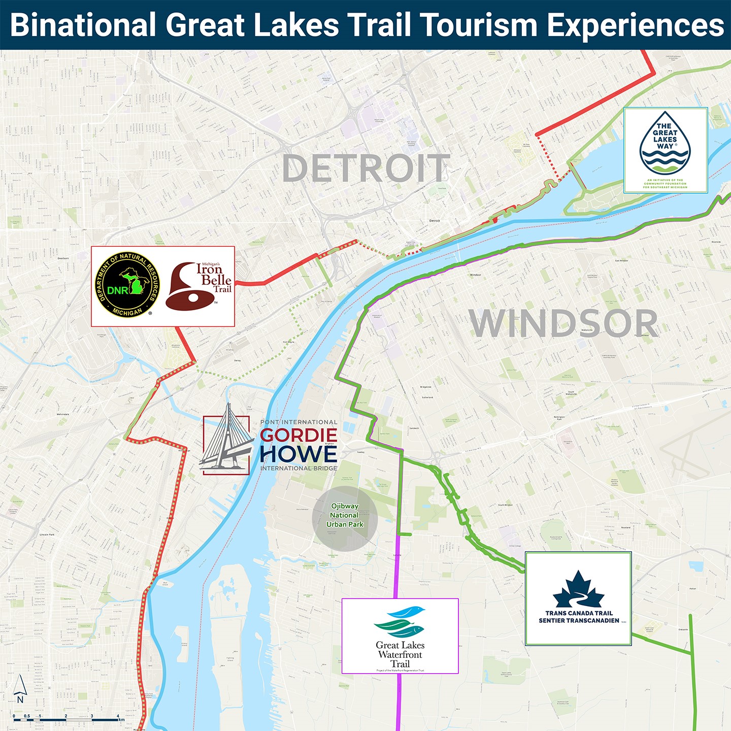 Map of the Trails