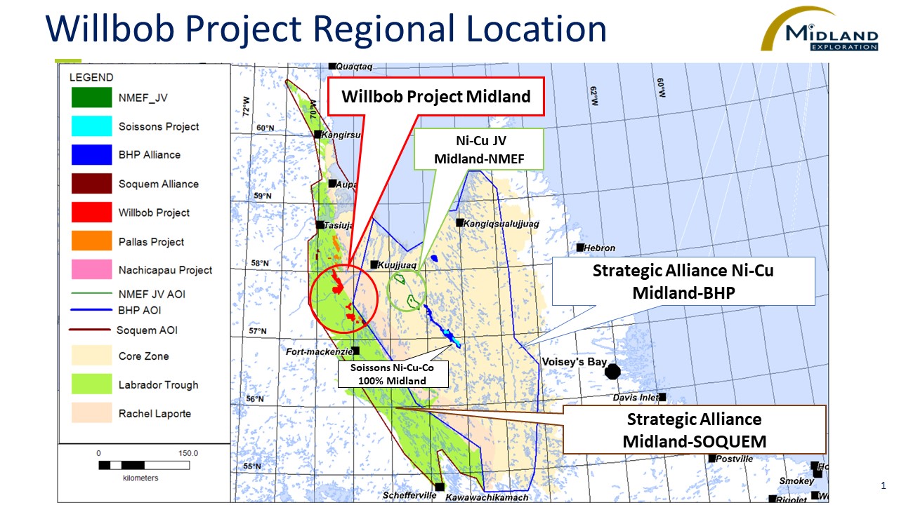 Figure 1 Willbob Project Regional Location