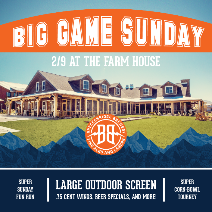 Celebrate the Big Game with Breckenridge Brewery this year!