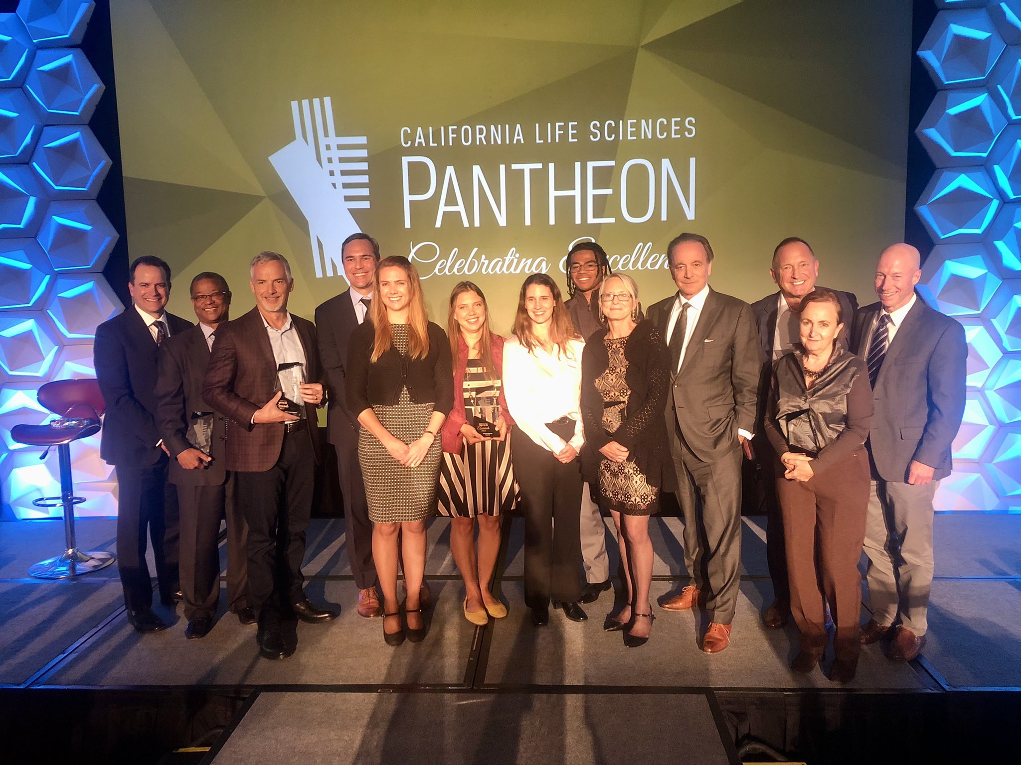 2022 Pantheon Winners accept awards