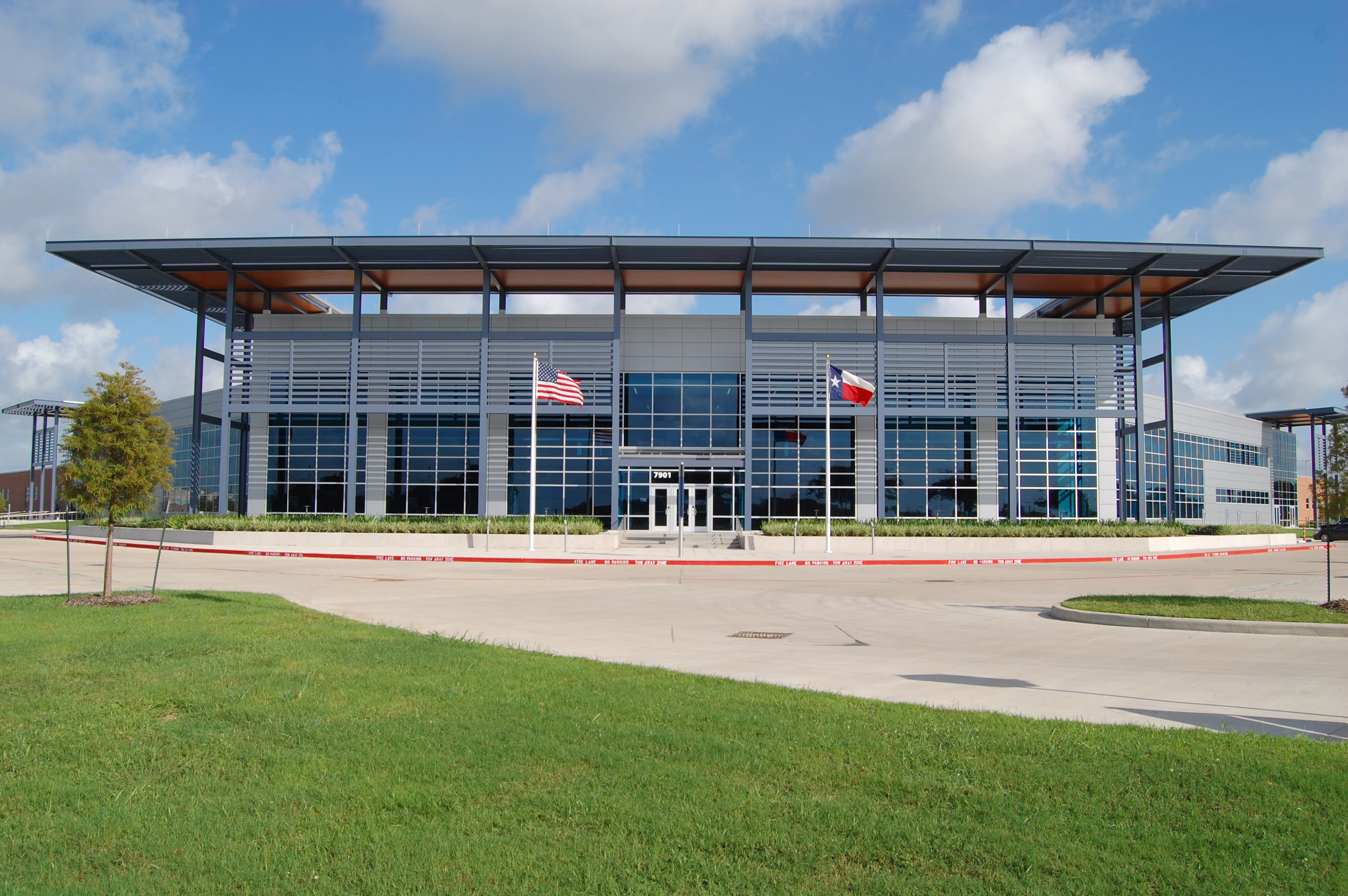The LyondellBasell Center for Petrochemical, Energy, & Technology on San Jacinto College's Central Campus.
