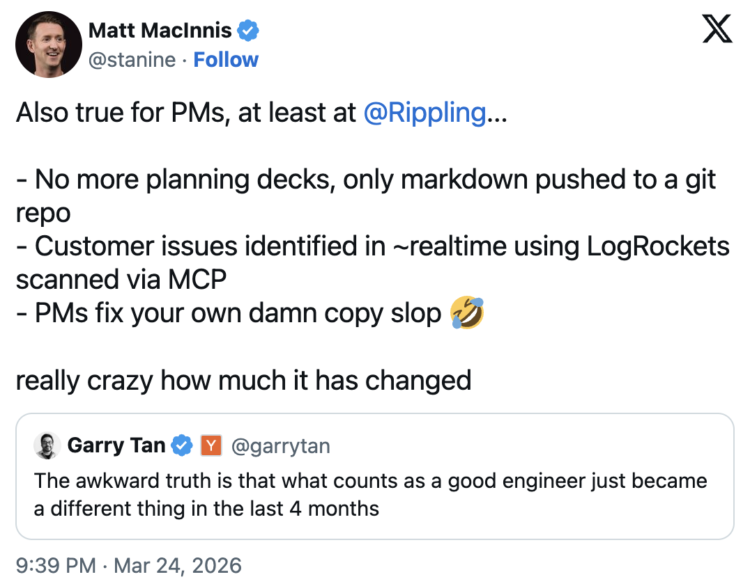 How Rippling uses the LogRocket MCP - Matt MacInnis, President & CPO of Rippling