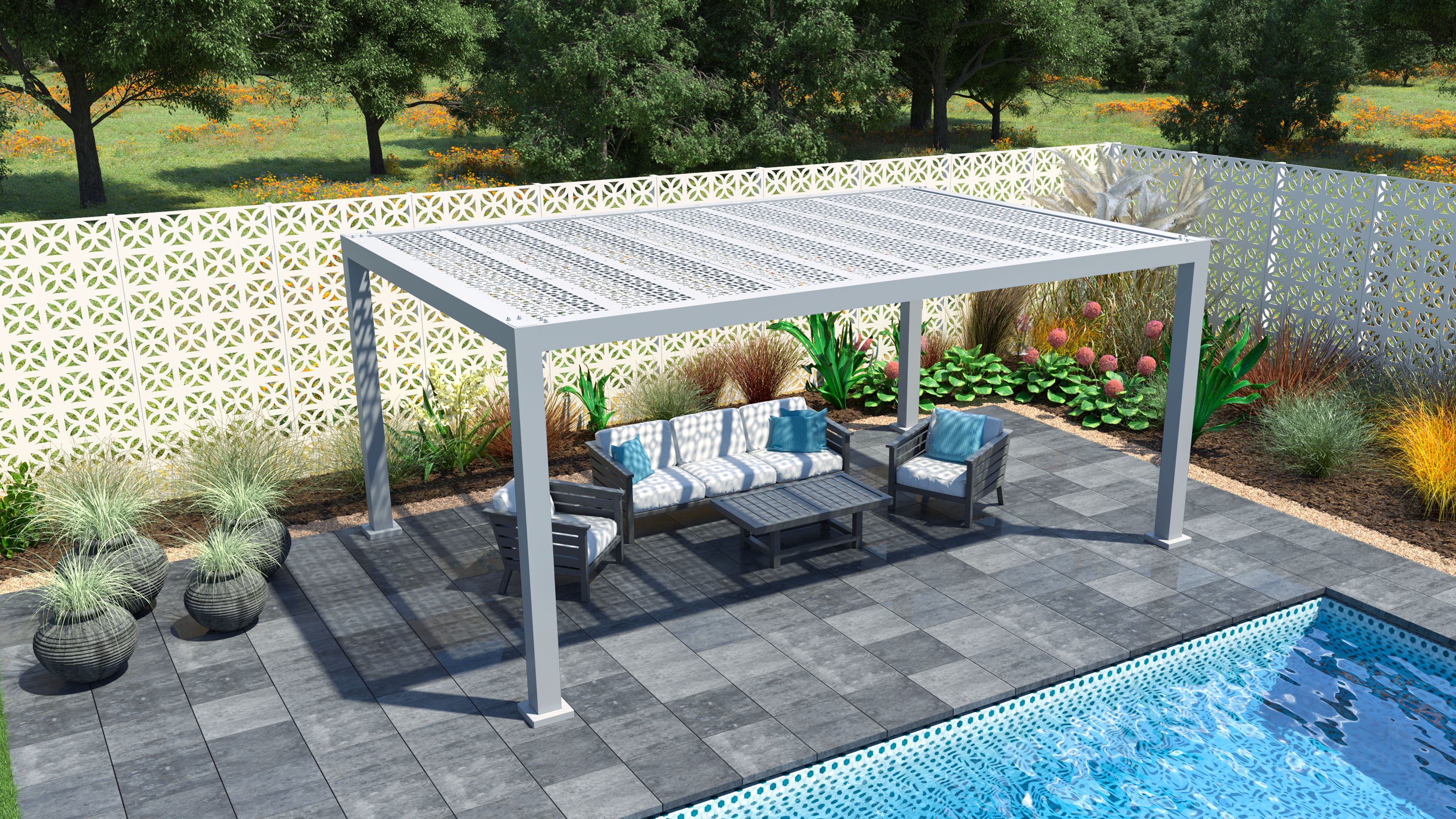 Trex Pergola Shadow