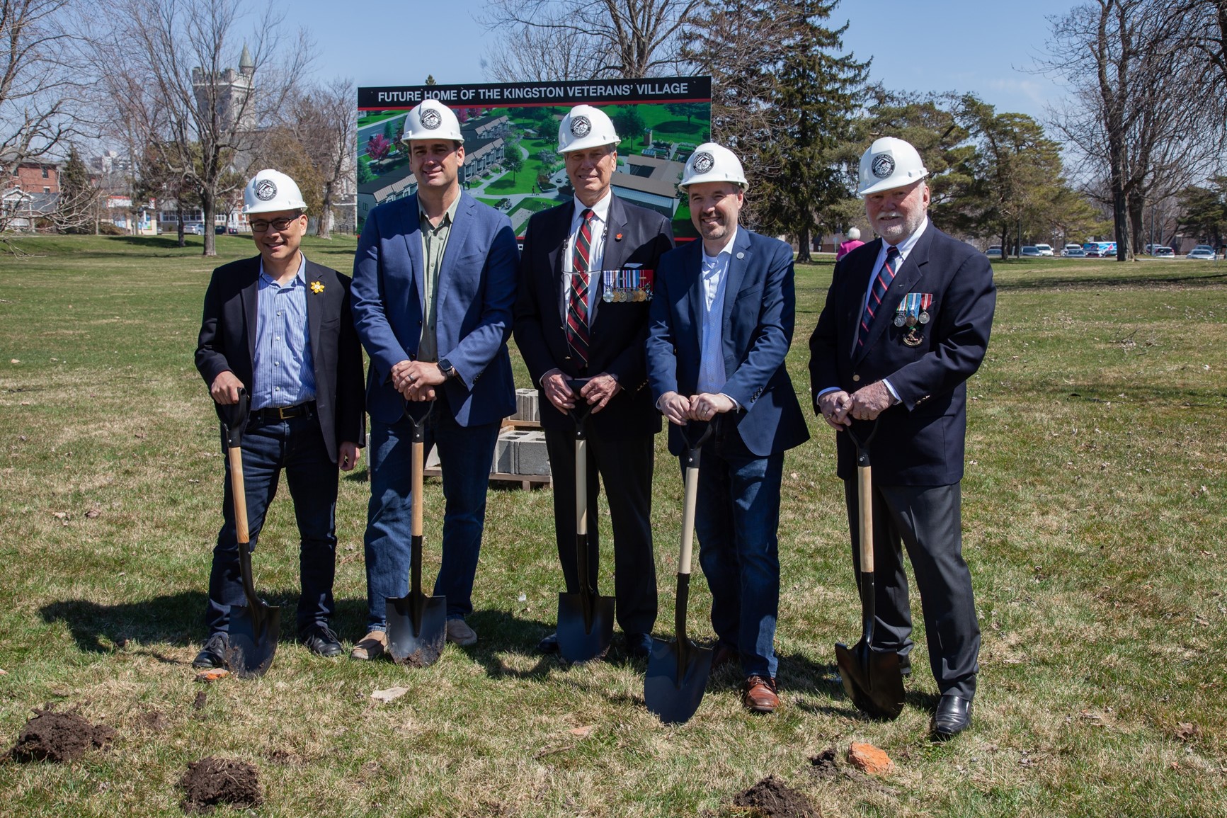 Kingston Sod Turning Event 