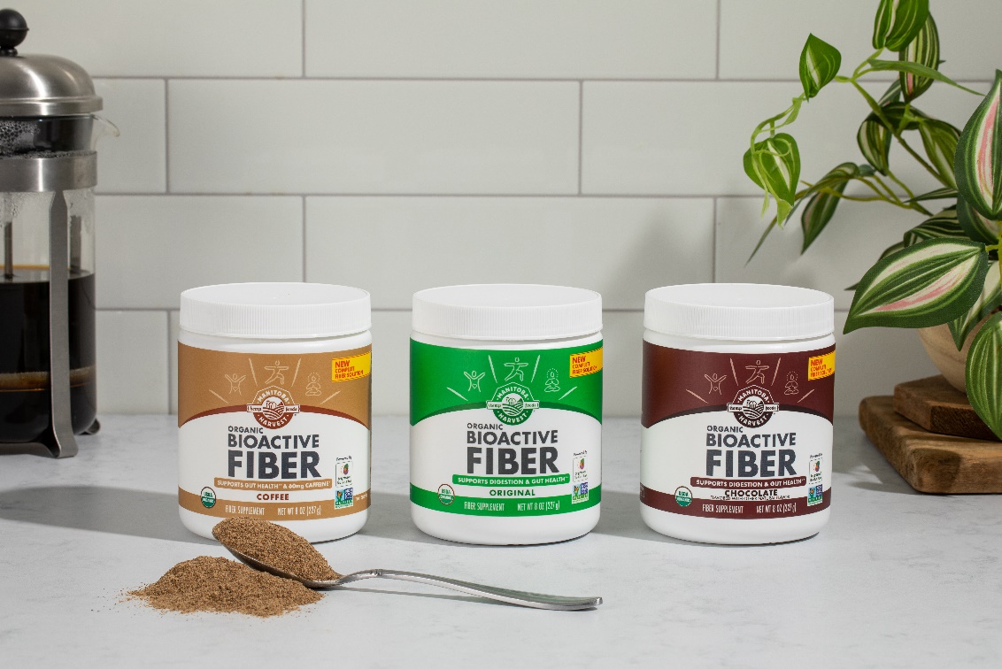 Manitoba Harvest's trio of BioActive Fiber Now Available