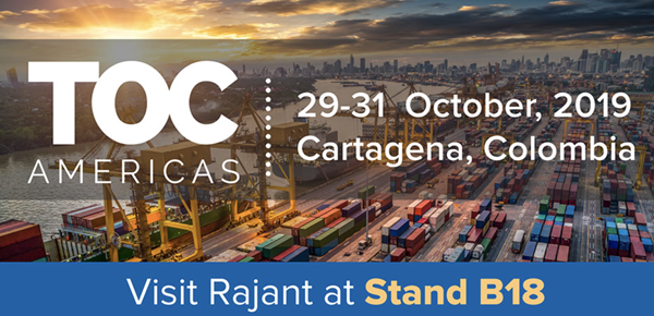To learn more about how Rajant’s Kinetic Mesh network technology can become a strategic asset for your port, visit Stand B18 at TOC Americas.