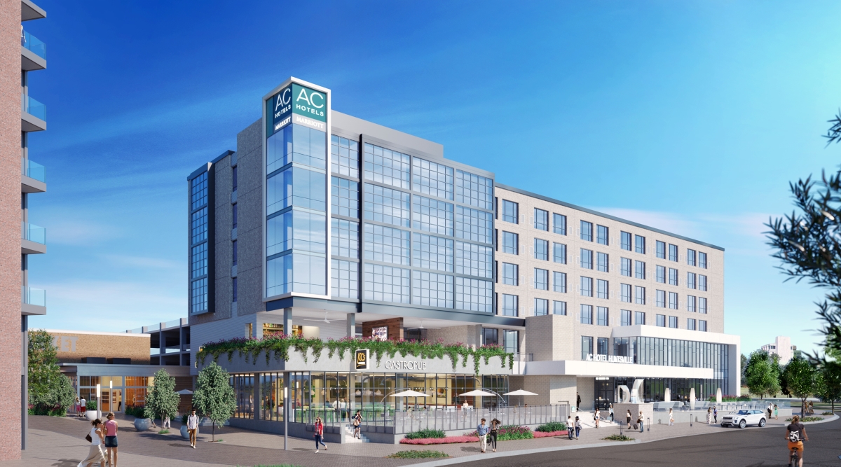 AC Hotel in Huntsville, AL recently opened on March 25, 2019