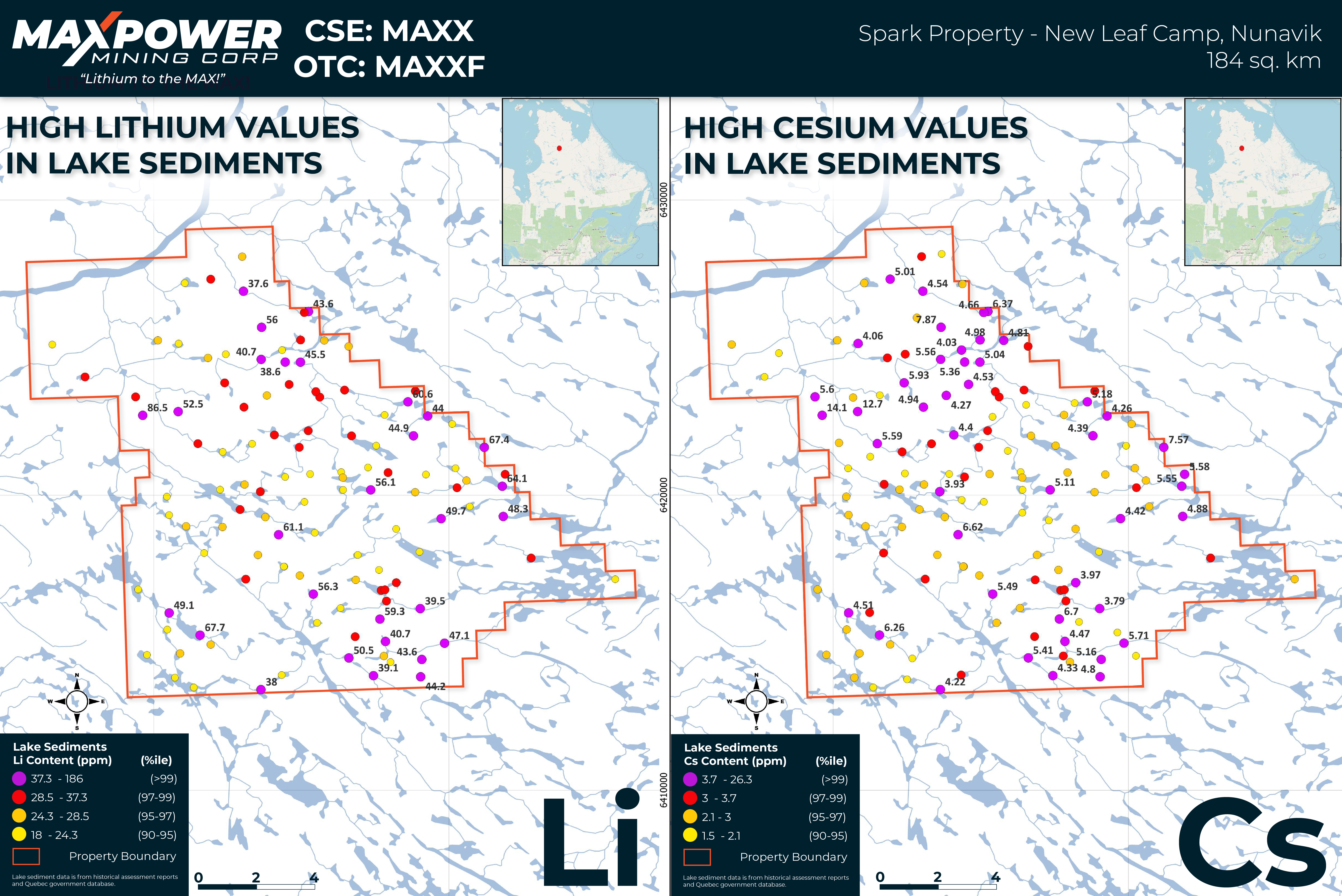 MAX Power Spark Property Lake Seds April 2023