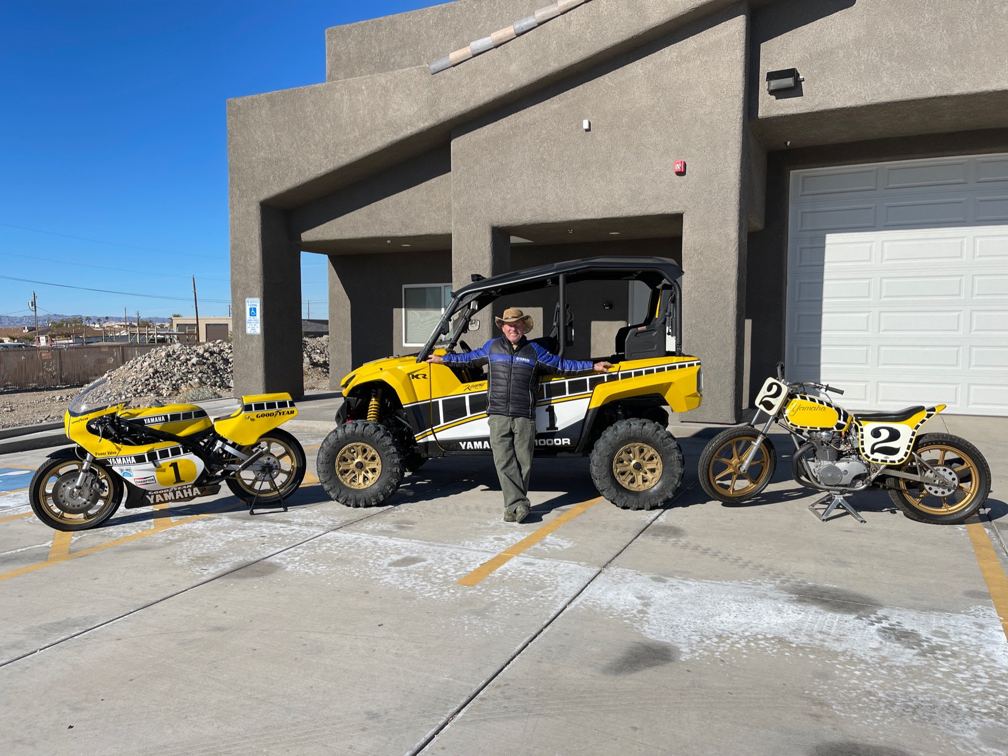 “King” Kenny Roberts Celebrates 70th Birthday with a Custom-Built Yamaha RMAX 1000
